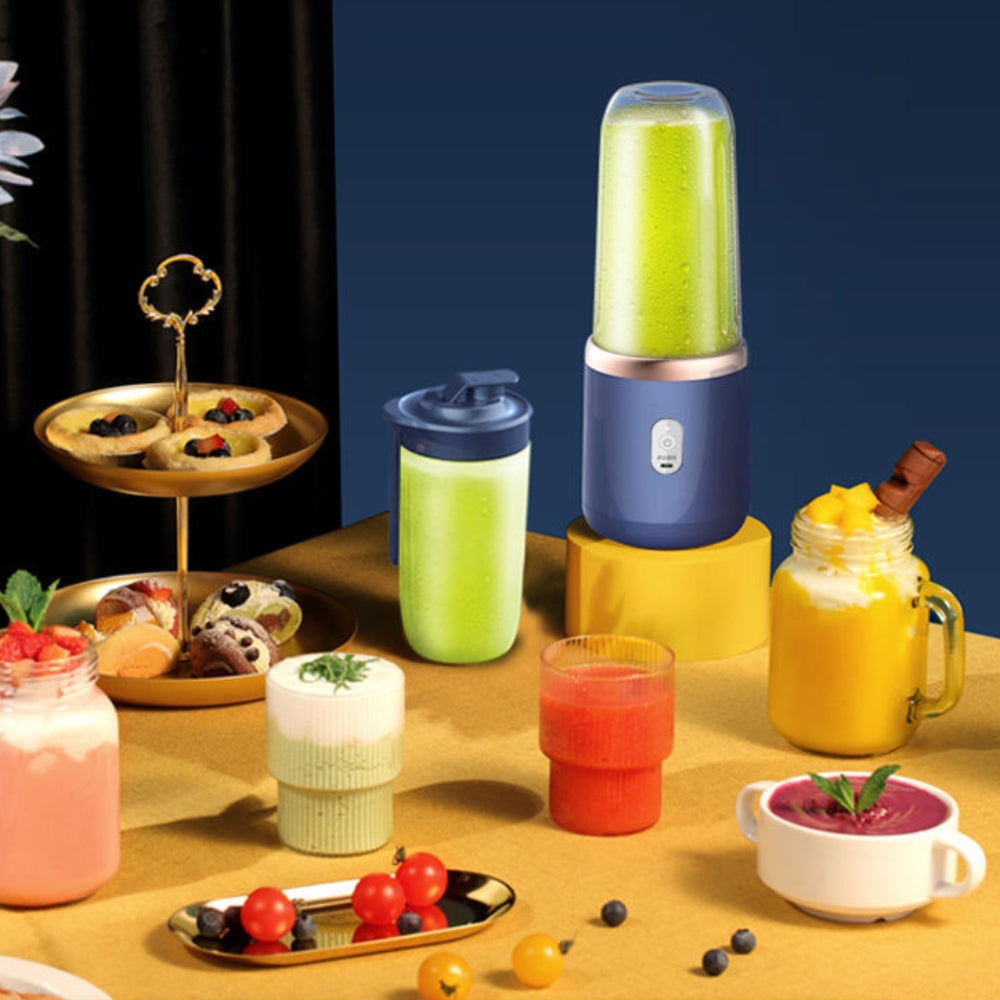 Portable Multifunction USB Juicer Blender with 2 Cups