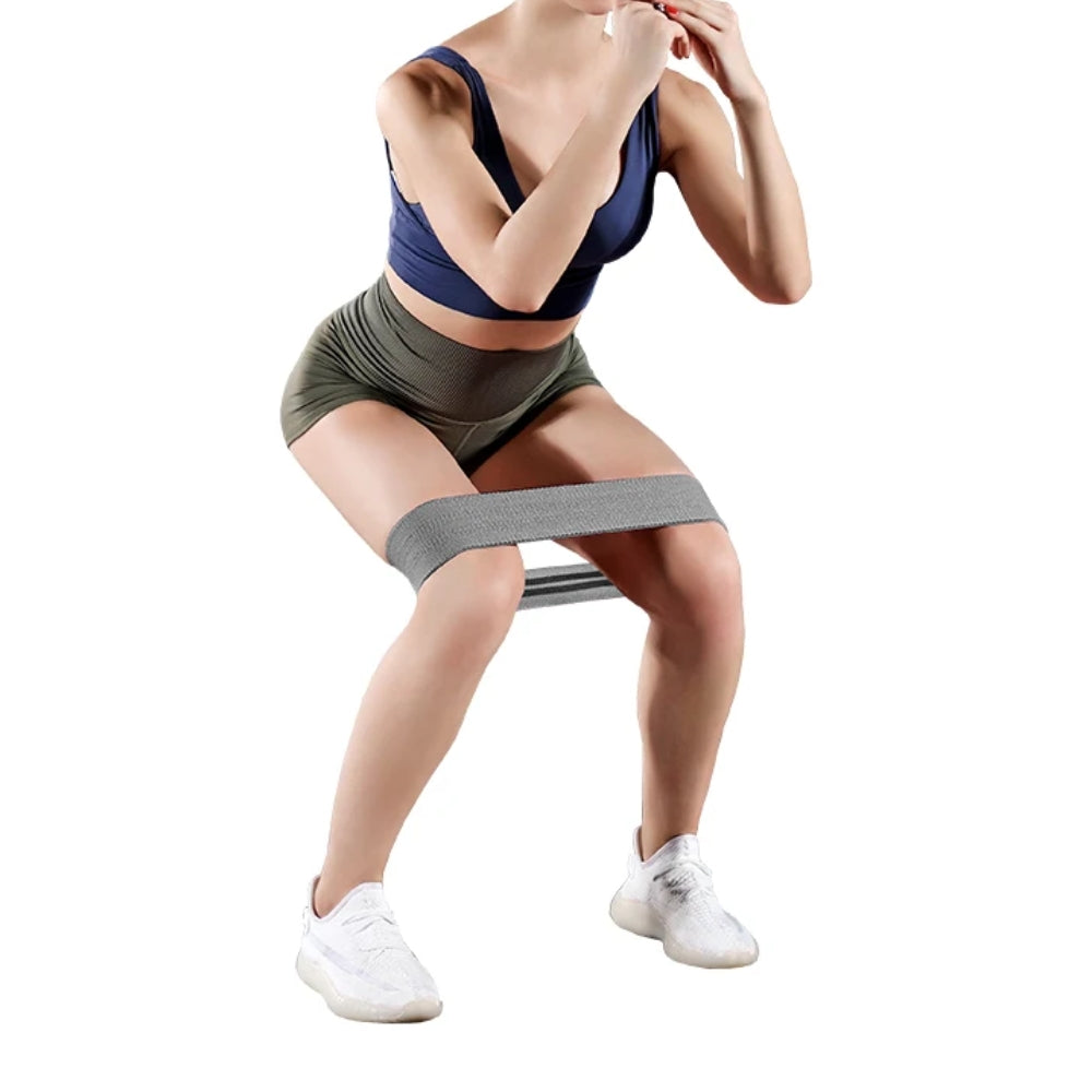 Fabric Resistance Hip Booty Bands Fitness Yoga Strips