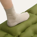 Inflatable Camping Mattress Sleeping Pad with Built-in Pillow and Pump