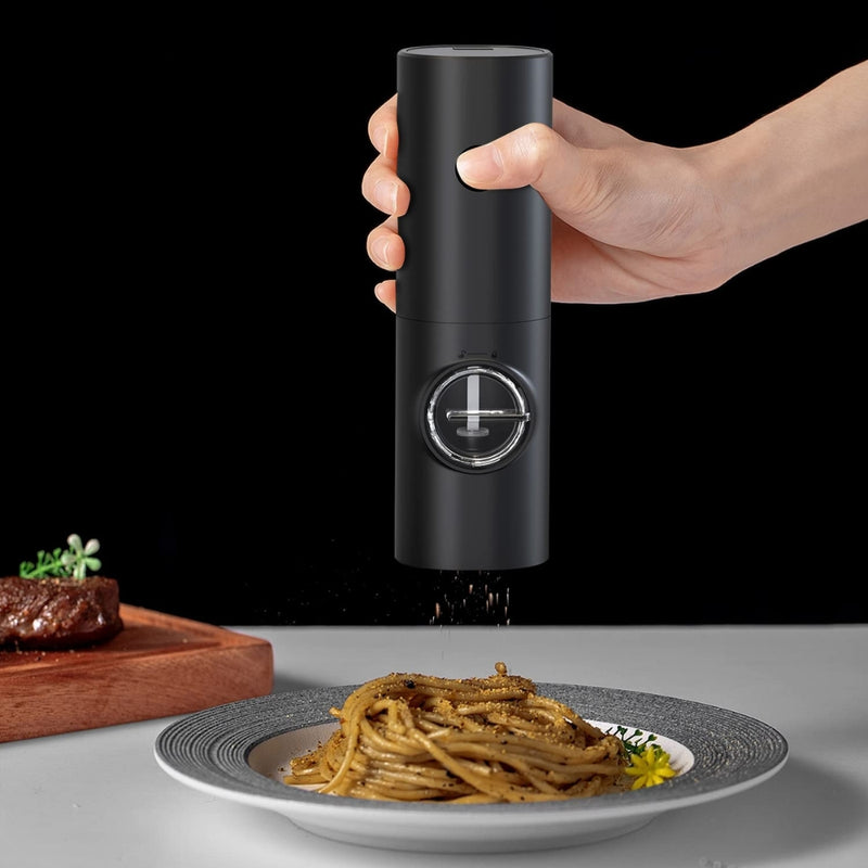 Electric Salt and Pepper Grinder with LED Light