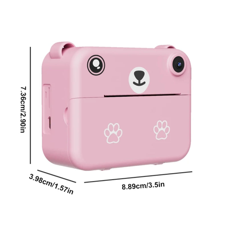 Kids Instant Print Camera 1080P HD Video Recorder
