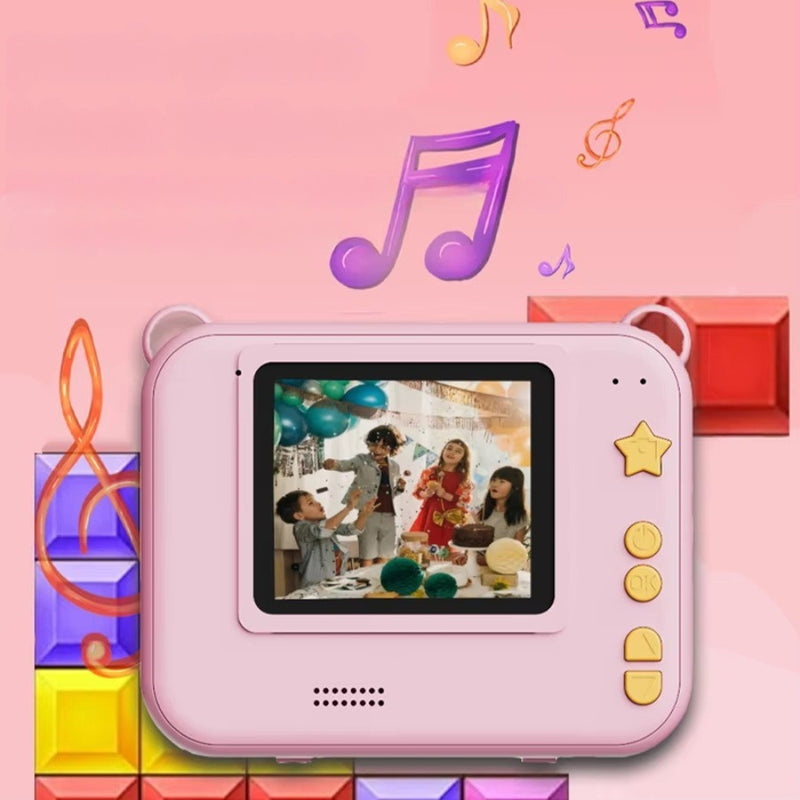 Kids Instant Print Camera 1080P HD Video Recorder