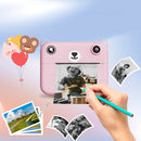 Kids Instant Print Camera 1080P HD Video Recorder