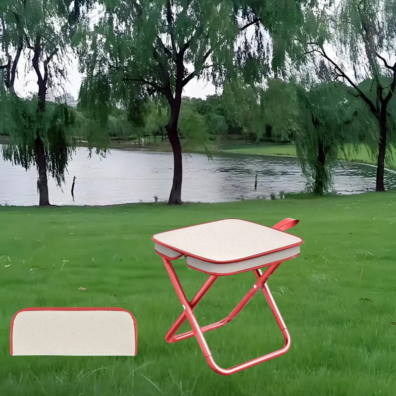 Portable Folding Camping Stool with Carry Bag