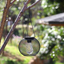 Solar Lantern Outdoor Waterproof Retro Iron Art Decoration Lighting