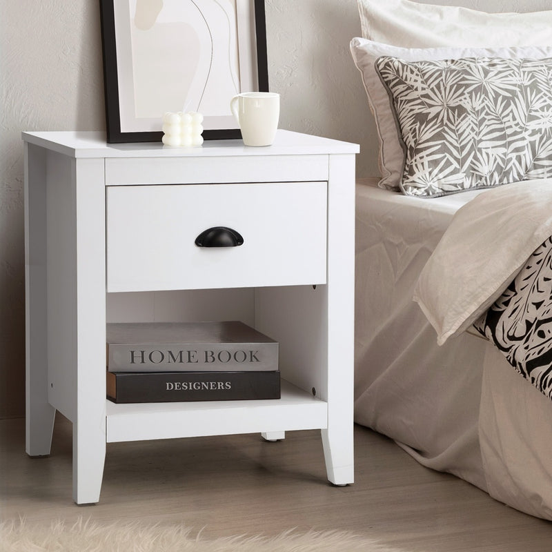 Vintage Bedside Table Nightstand