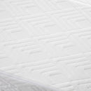 White 3-Fold Foldable Foam Mattress