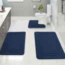 3pcs set Household Non-Slip Bath Mat Absorbent Floor Rug
