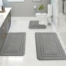 3pcs set Household Non-Slip Bath Mat Absorbent Floor Rug