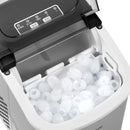 Stainless Steel Portable Ice Maker with Ice Cube Scoop