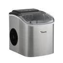 Stainless Steel Portable Ice Maker with Ice Cube Scoop