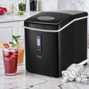 Black Portable Ice Maker 3L with Ice Cube Scoop 15kg