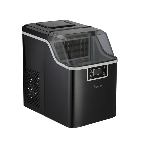 Stainless Steel Portable Ice Maker 3.2L with Ice Cube Scoop