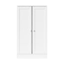 White Buffet Sideboard Cabinet with 2 Doors Kitchen Pantry Storage