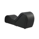 Black Tantra Sofa Love Seat Chaise Lounge Couples Yoga Bed