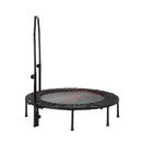 48 Inch Round Trampoline Fitness Rebounder with Handrail