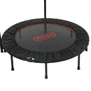 48 Inch Round Trampoline Fitness Rebounder with Handrail