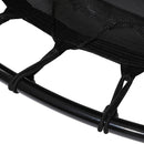 55 Inch Round Kids Trampoline with Safety Net Enclosure