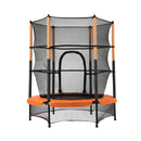 55 Inch Round Kids Trampoline with Safety Net Enclosure