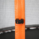 8FT Round Kids Trampoline with Safety Net Enclosure and Ladder