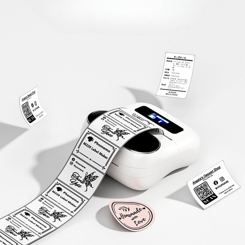 Self-adhesive Smart Thermal Label Printer Wireless Sticker Printer