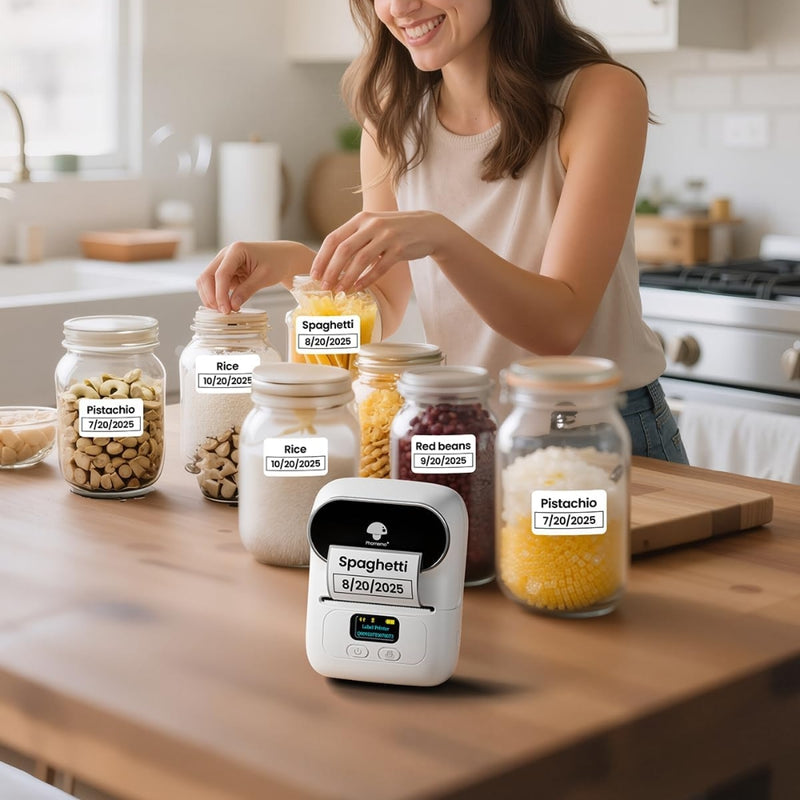 Self-adhesive Smart Thermal Label Printer Wireless Sticker Printer