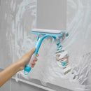 3 in 1 Squeegee Multifunctional Glass Cleaning Tool with Spray Bottle