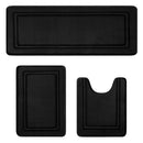 3pcs set Household Non-Slip Bath Mat Absorbent Floor Rug