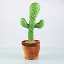 Rechargeable Dancer Cactus Glowing Dancing Electronic Plush Toy
