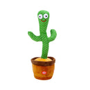 Rechargeable Dancer Cactus Glowing Dancing Electronic Plush Toy