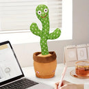 Rechargeable Dancer Cactus Glowing Dancing Electronic Plush Toy
