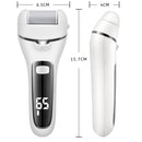 Rechargeable Electric Callus Remover with LED and Roller Heads
