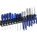 Wall-mounted 14-hole Hardware Tool Storage Base Stand