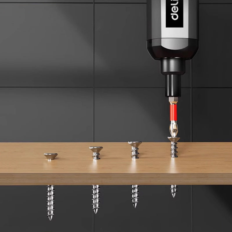 Cordless Rechargeable Electric Screwdriver Set Household Maintenance Repair