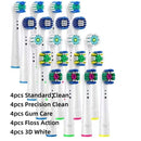 Oral B Electric Toothbrush Replacement Head Nozzles