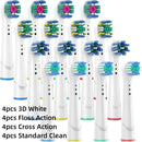Oral B Electric Toothbrush Replacement Head Nozzles
