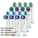 Oral B Electric Toothbrush Replacement Head Nozzles