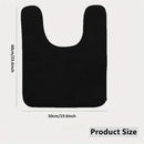 Anti-slip U-Shaped Bathroom Floor Mat