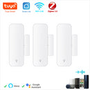 Tuya WiFi Zigbee Smart Home Contact Sensor Open Closed Detector
