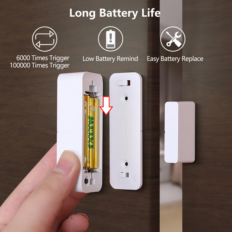 Tuya WiFi Zigbee Smart Home Contact Sensor Open Closed Detector