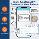 Portable Bluetooth Sticker Mini Printer Barcode Label Maker