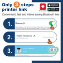 Portable Bluetooth Sticker Mini Printer Barcode Label Maker