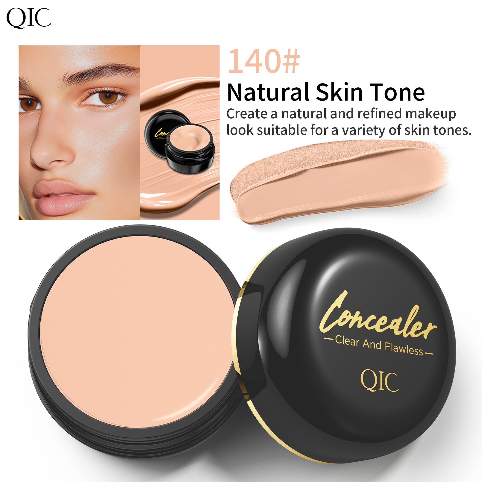 Waterproof Full Coverage Concealer