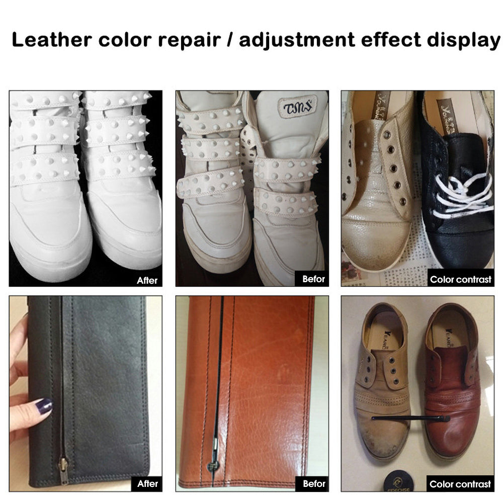 Car Leather Repair Kit Liquid Skin Recoloring Balm