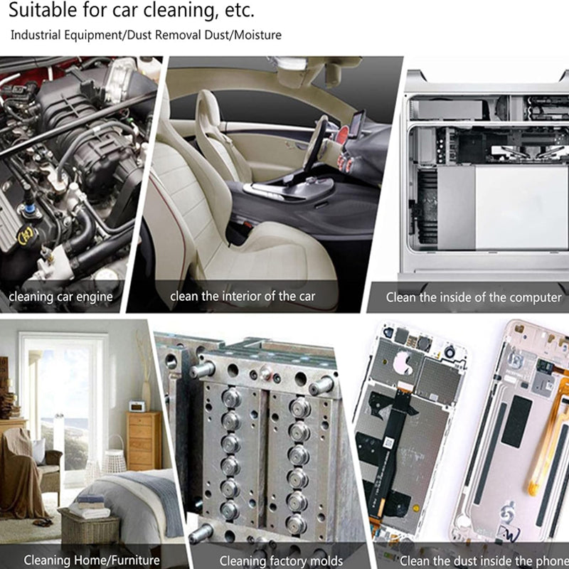 High Flow Air Blower Gun for Compressor with Angled Bent Nozzle