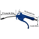 High Flow Air Blower Gun for Compressor with Angled Bent Nozzle