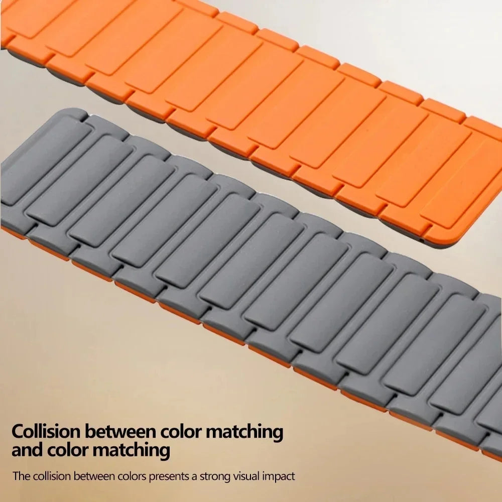 iWatch Series Magnetic Loop Silicone Bracelet