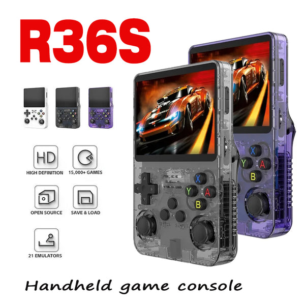 Retro 3.5-inch Linux Open-source System Portable Handheld Game Console