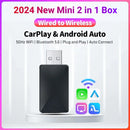 Wireless Carplay Adapter Android Auto Wireless Smart Dongle