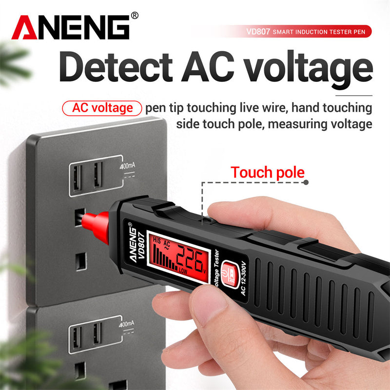 NCV Sensor Non-contact Wire Detector Electric Pen Tester